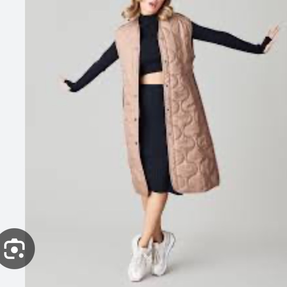 Quilted warm vest. Gift someone u love, stylish Soft light warm when u  need it